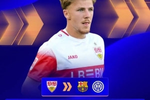 德国体育频道曝：斯图加特后防悍将耶尔奇成意甲豪门及西甲强队抢购目标